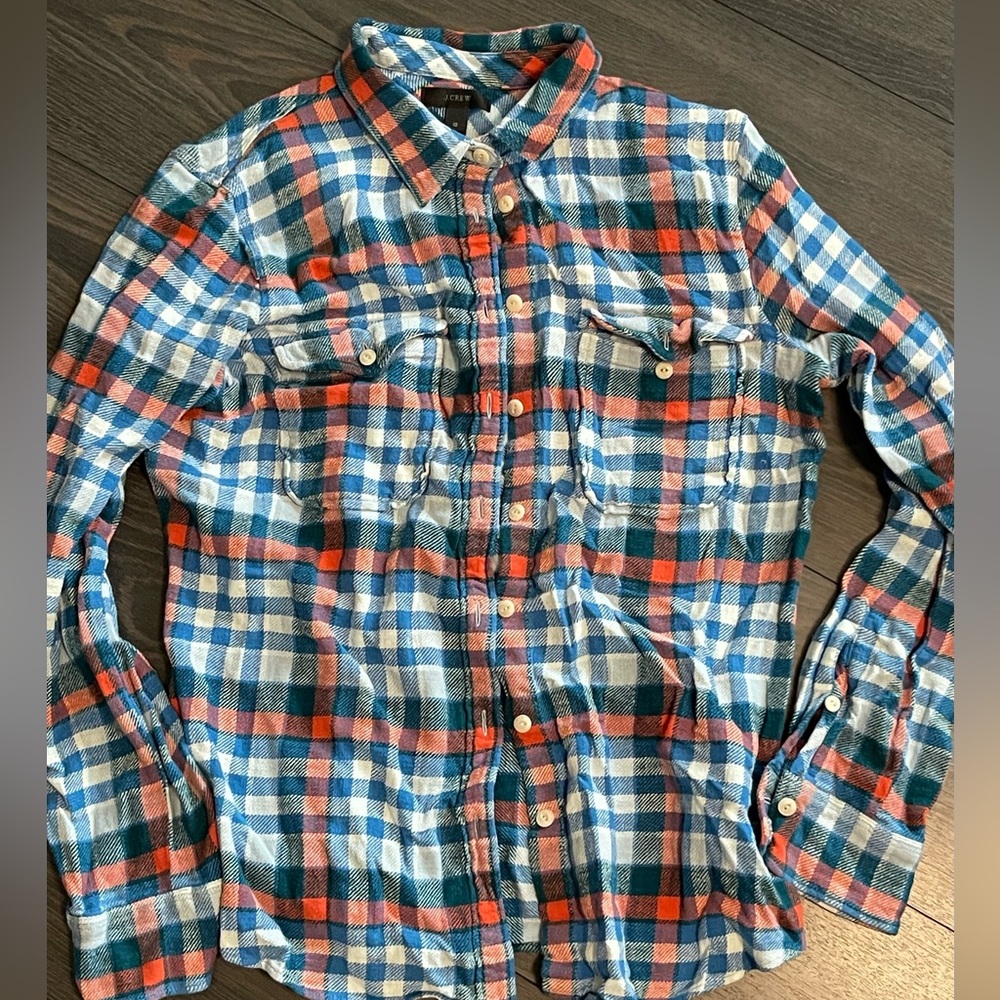 Women's J Crew Flannel